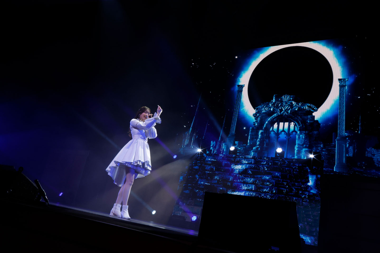「学園アイドルマスター」の新たなライブツアー“学園アイドルマスター LIVE TOUR -標-”伊藤舞音、湊 みや、春咲 暖、陽高真白が出演した岩手公演の模様をレポート！ - 画像一覧（16/19）