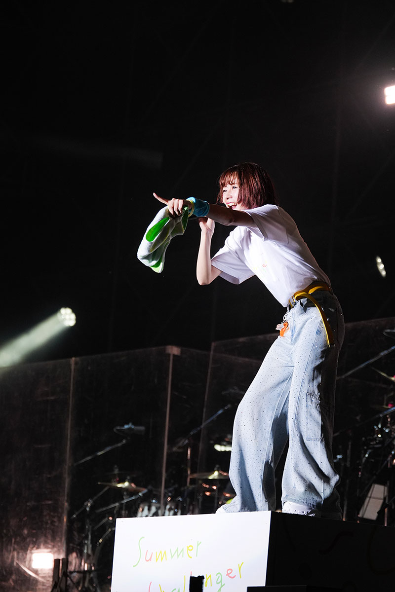 10周年を迎えた水瀬いのりとファンで一緒に叶えた野外ワンマン！“Inori Minase OPEN AIR LIVE 2026 Summer Challenger”DAY2公演レポート - 画像一覧（2/13）
