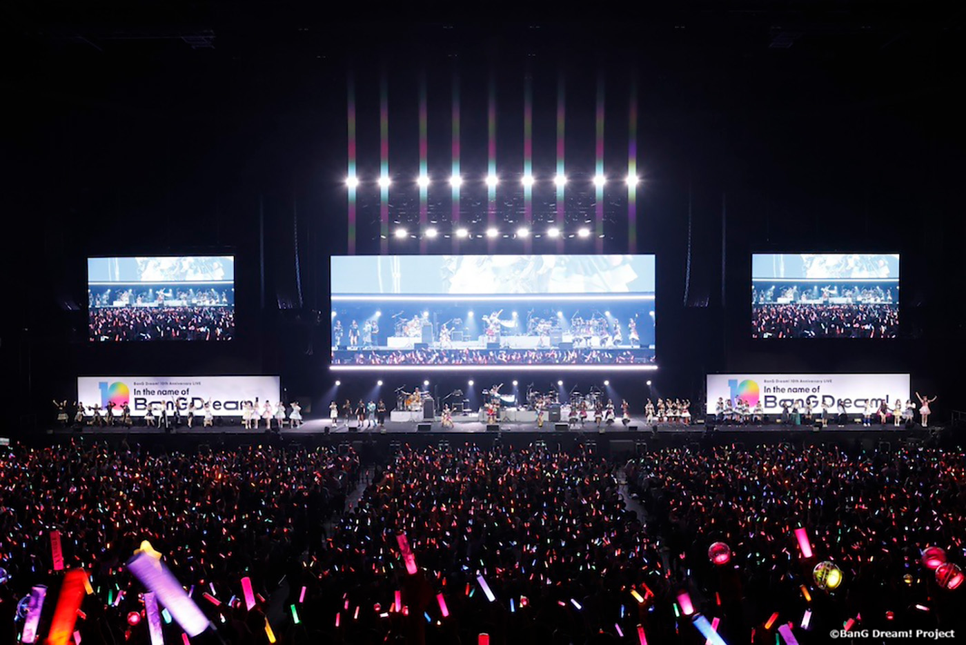 叶ったたくさんの“奇跡”と、まだまだ広がるキラキラドキドキの夢――“BanG Dream! 10th Anniversary LIVE「In the name of BanG Dream!」”レポート - 画像一覧（8/17）