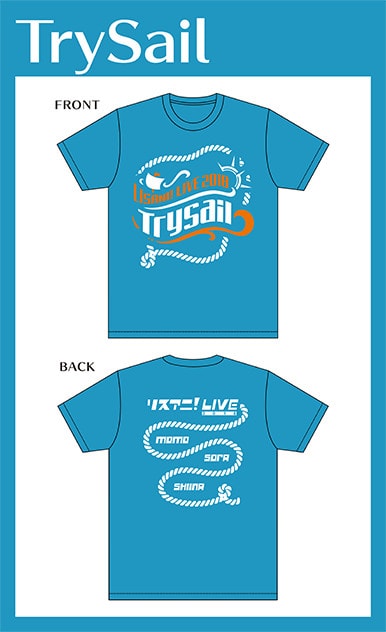 Tシャツ TrySail