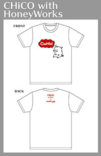 Tシャツ CHiCO with HoneyWorks