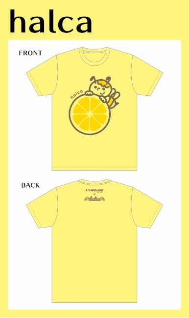 コラボTシャツ halca