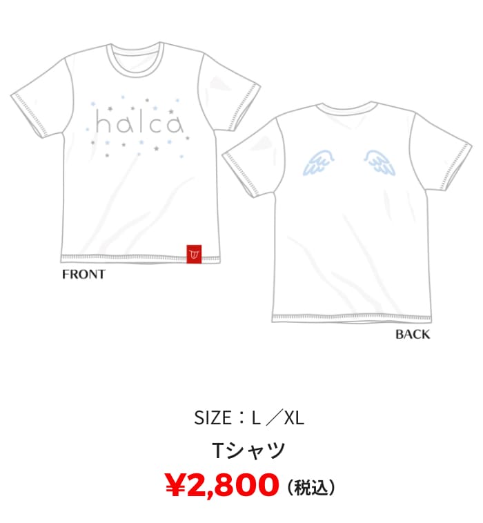 Tシャツ ¥2,800(税込) SIZE:L/XL