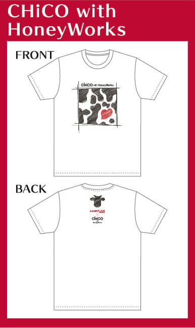 コラボTシャツ CHiCO with HoneyWorks