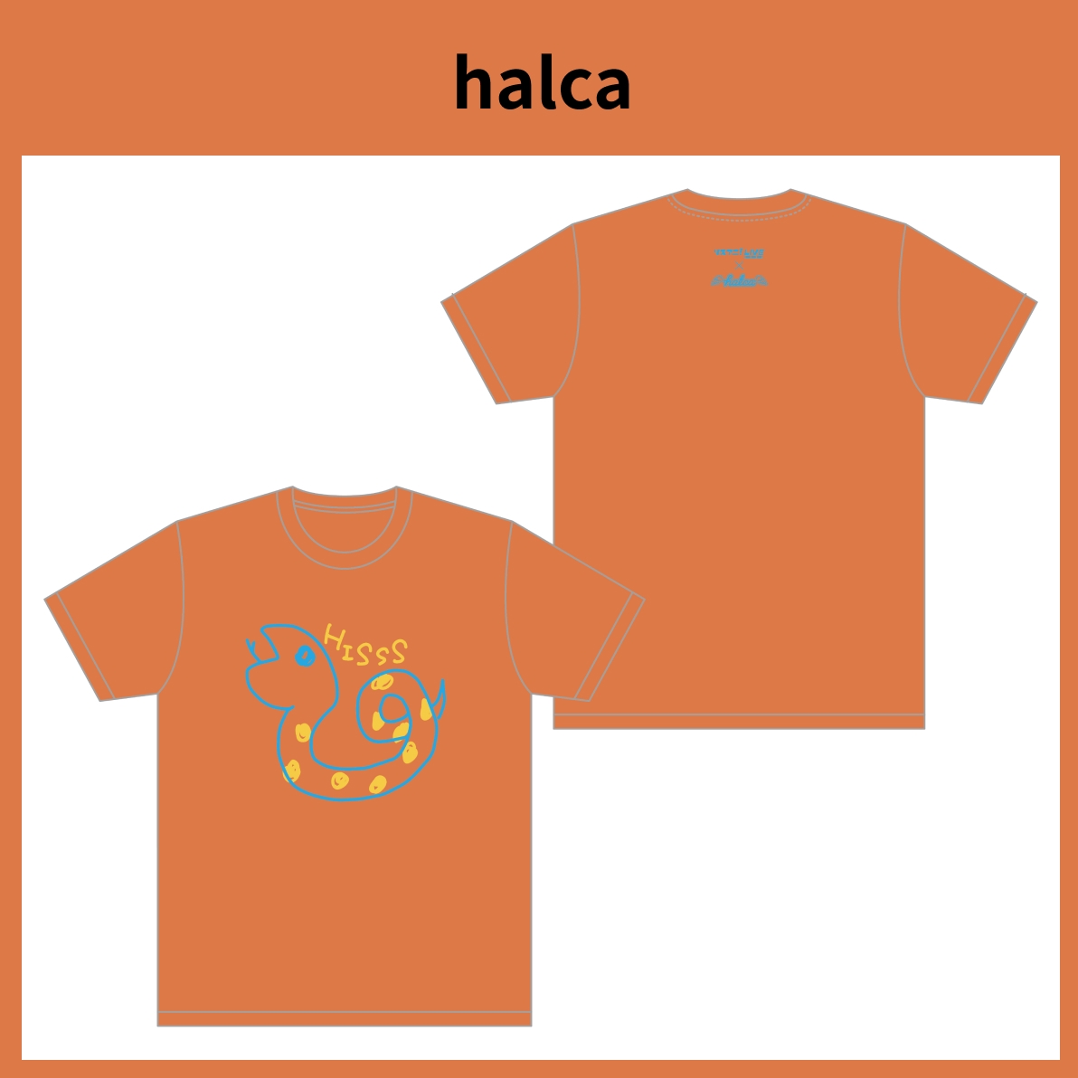リスアニ！LIVE 2025 公式コラボTシャツ halca