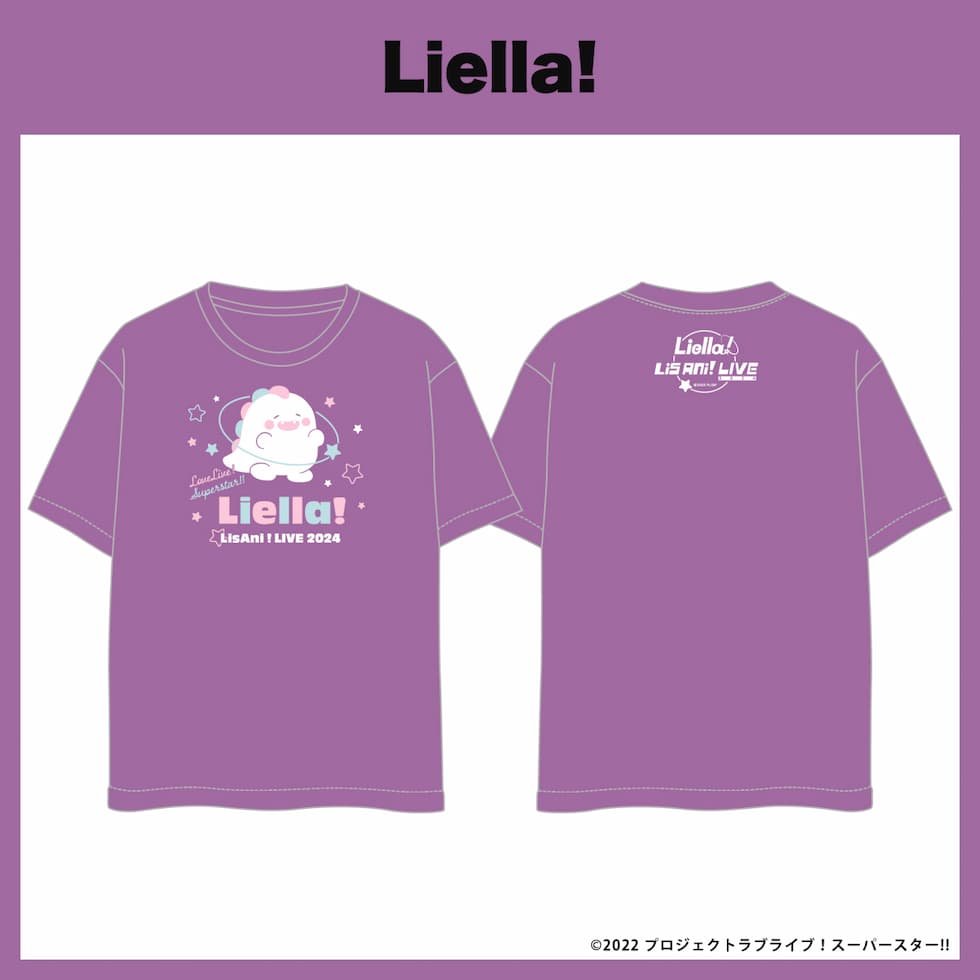リスアニ！LIVE 2024 公式コラボTシャツ Liella!